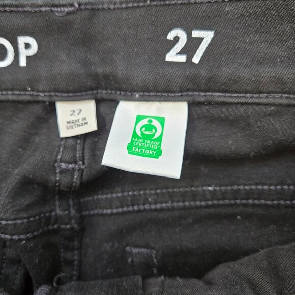 J. Crew Billie Demi Boot Cut Jeans in Black Size 27 - Picture 4 of 8